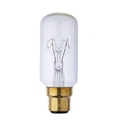 110V 80W BA22D Tube Marine Signal Lamp Light Bulb