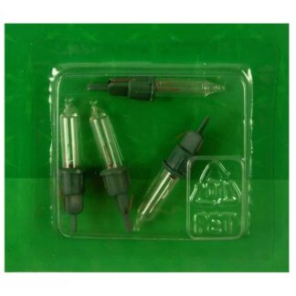 2.4V 0.144W Premier RLC2414 Pack of 4 Replacement Light Bulbs Push in Base Christmas
