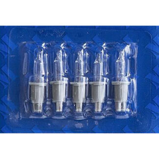 25V 0.98W Premier RLY2509SB Pack of 5 Replacement Light Bulbs Push in Base Christmas