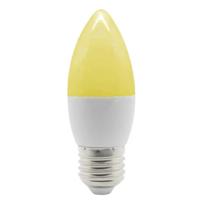 LED E27 3W Candle Light Bulb 110V - Yellow