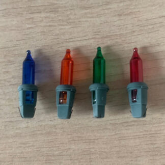 2.4V 0.75W Premier RL160M Pack of 4 Replacement Light Bulbs Push in Base Christmas