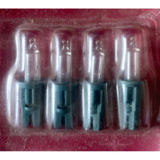 2V 0.15W Premier RL35 Pack of 4 Replacement Light Bulbs Push in Base Christmas
