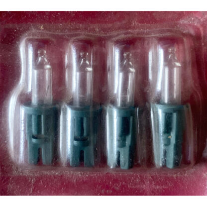 2V 0.15W Premier RL35 Pack of 4 Replacement Light Bulbs Push in Base Christmas