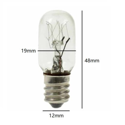 28V 10W E12 Screw in Light Bulb 19mm X 48mm (Pack of 5) - Image 2