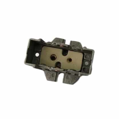 GY16 Lamp Bulb Holder - Ceramic High Temp - Braided Wire Ends - Image 3