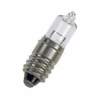 6V 6W 1A E10 Halogen Light Bulb 9mm X 31mm (Pack of 5)